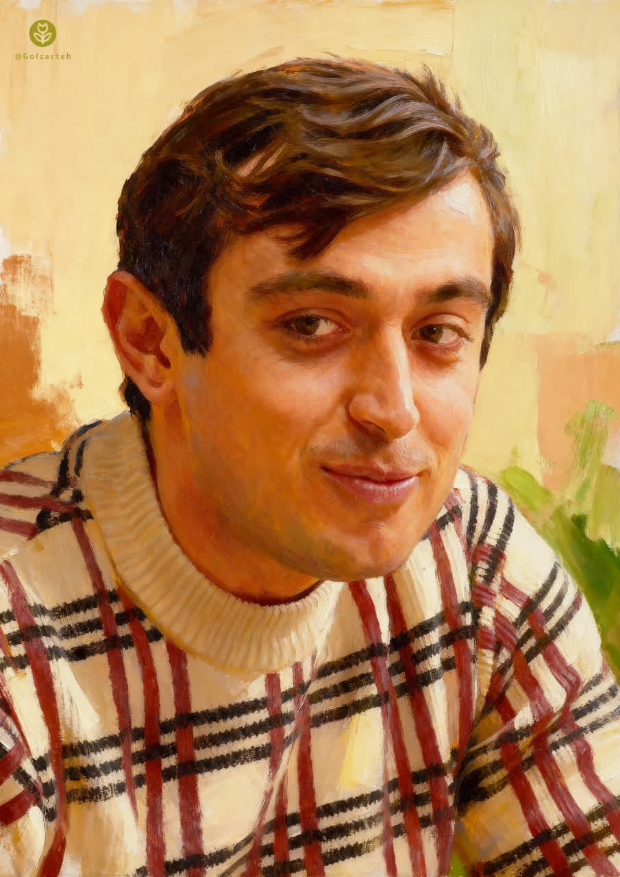 تصویرسازی چهره شهید سید علی اقبالی دوگاهه